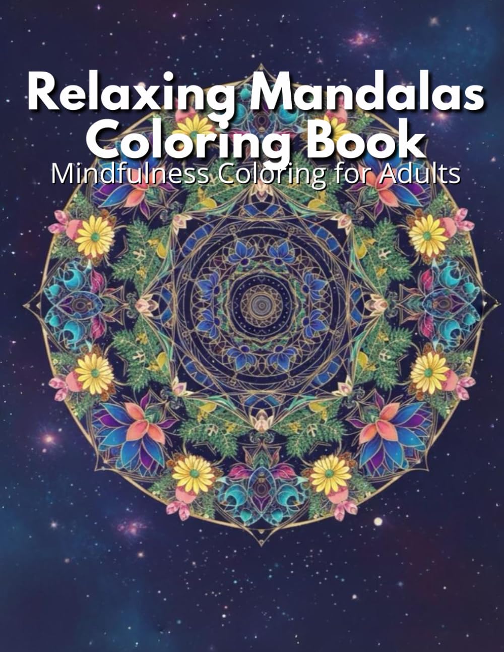 Relaxing Mandalas Coloring Book: Mindfulness Coloring for Adults