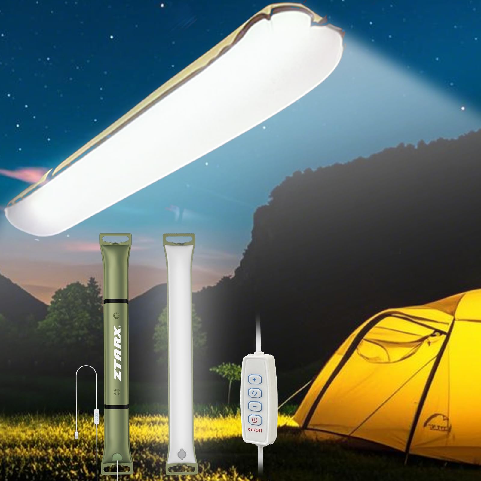Amazon.com: ZTARX Inflatable Camping Light, 34