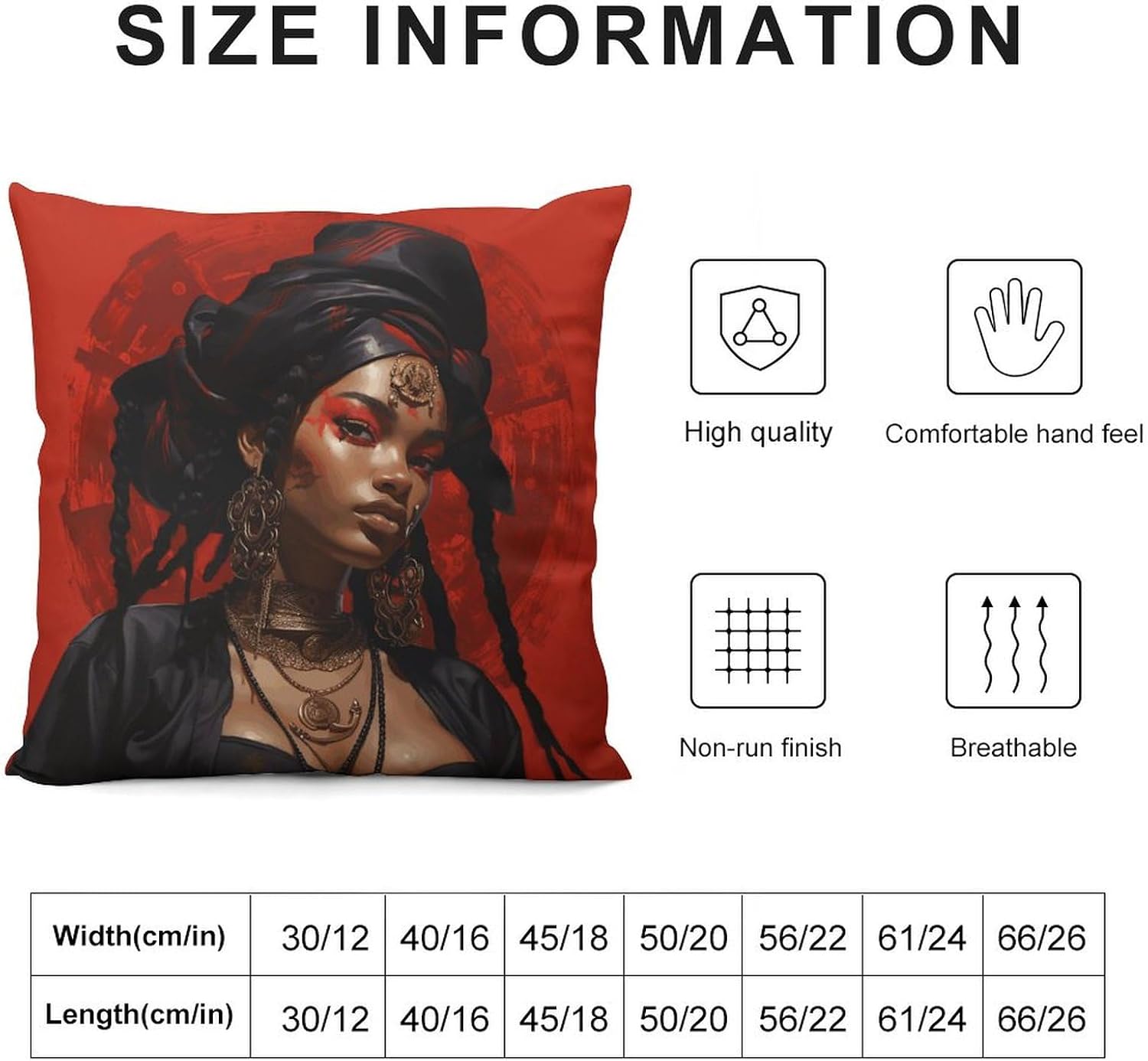 Anime Style Characters Throw Pillow Covers 16 "x16 Super Soft Pillow Cases Decorative Pillow Covers for Sofa Couch Bed Square Pillowcases for Living Room Office image 2