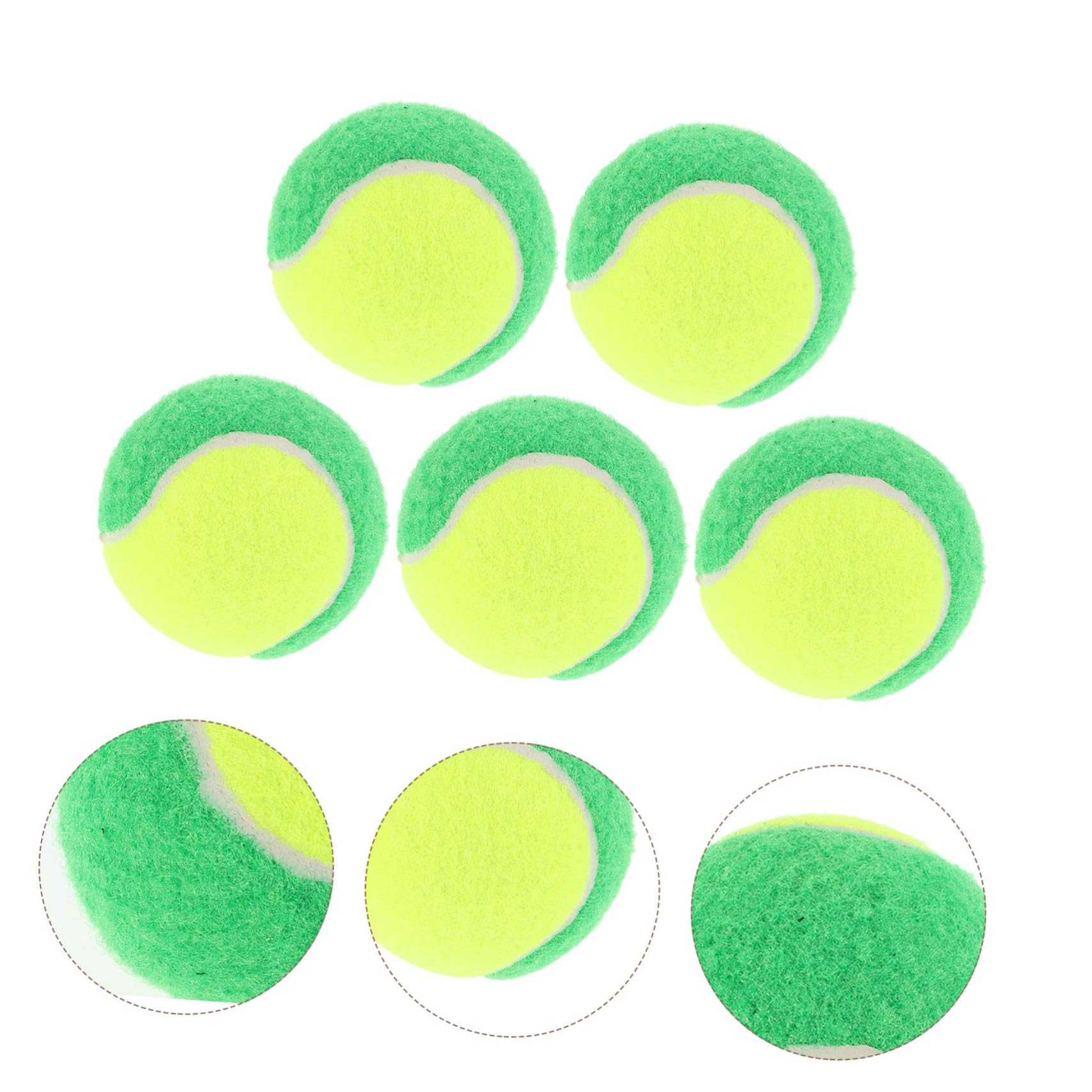 SUPVOX Balles de Tennis pour Chien D'entraînement Débutant, Lot 20