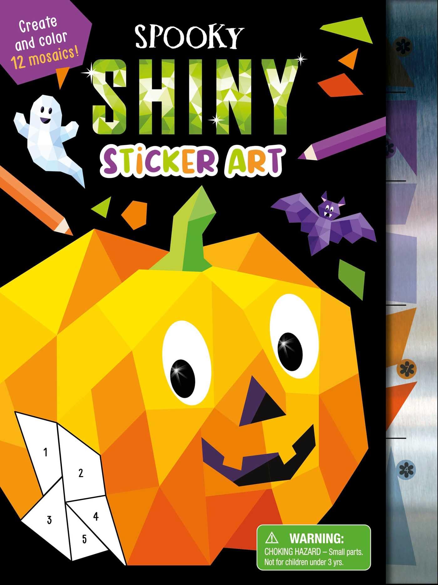 Spooky Shiny Sticker Art