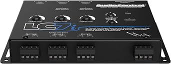 AudioControl LC7i Black 6-Channel Line Output Converter with Bass Restoration