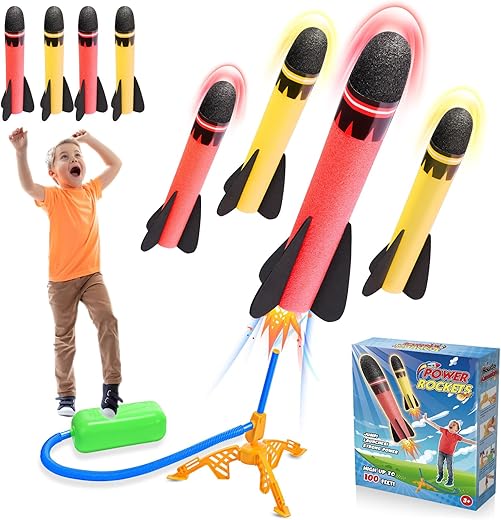 Garden Rocket Launcher Toy for Kids