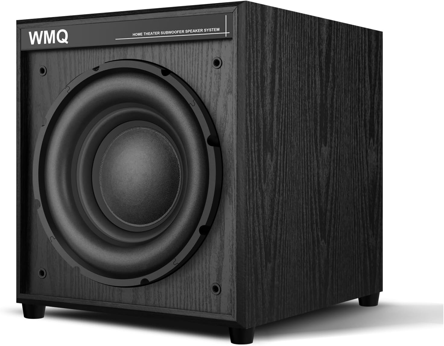 12" Active Home Theater subwoofer, Featuring RCA Input and Output interfaces, 400W RMS, Medium-Density fiberboard Cabinet with Heat Sink, Adjustable Crossover Frequency Range from 15-180 Hz.