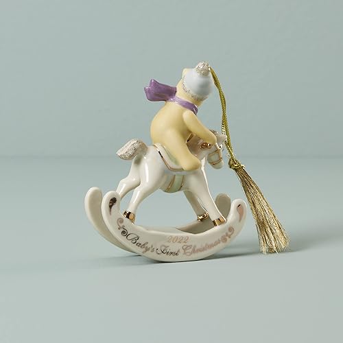 Miniatura 3 de Lenox 893723 2022 Winnie The Pooh Primer ornamento, Navidad Pequeño