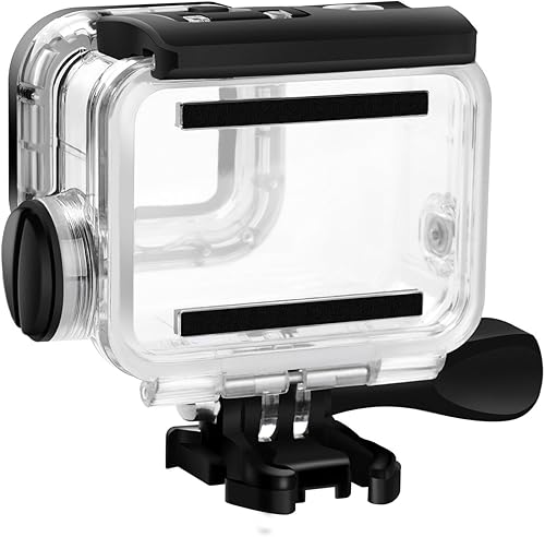 Miniatura 8 de Suptig Funda impermeable de repuesto compatible con GoPro Hero 7 Black Hero 5 GoPro Hero 6 para uso de carga subacuática, resistente al agua hasta