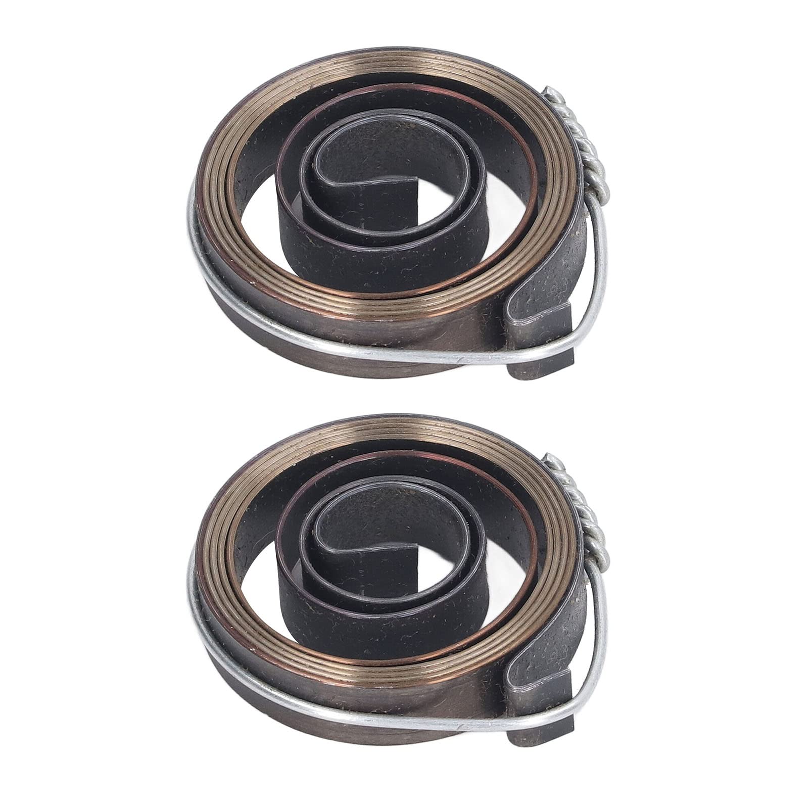 2Pcs Drill Press Spring Quill Feed Return Coil 8mm Width 35mm Outer Diameter for Lathe Bench Drills for Various Vacuum Cleaner Coil Springs