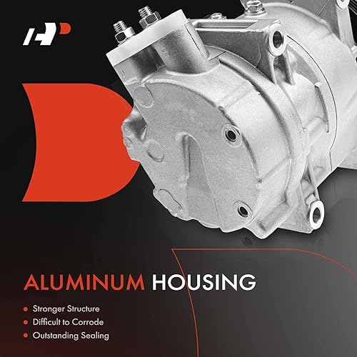 Miniatura 3 de A-Premium Compresor de aire acondicionado de CA con embrague compatible con Nissan Pathfinder LE SE 3.5L 2002-2004, Infiniti QX4 3.5L 2001-2003