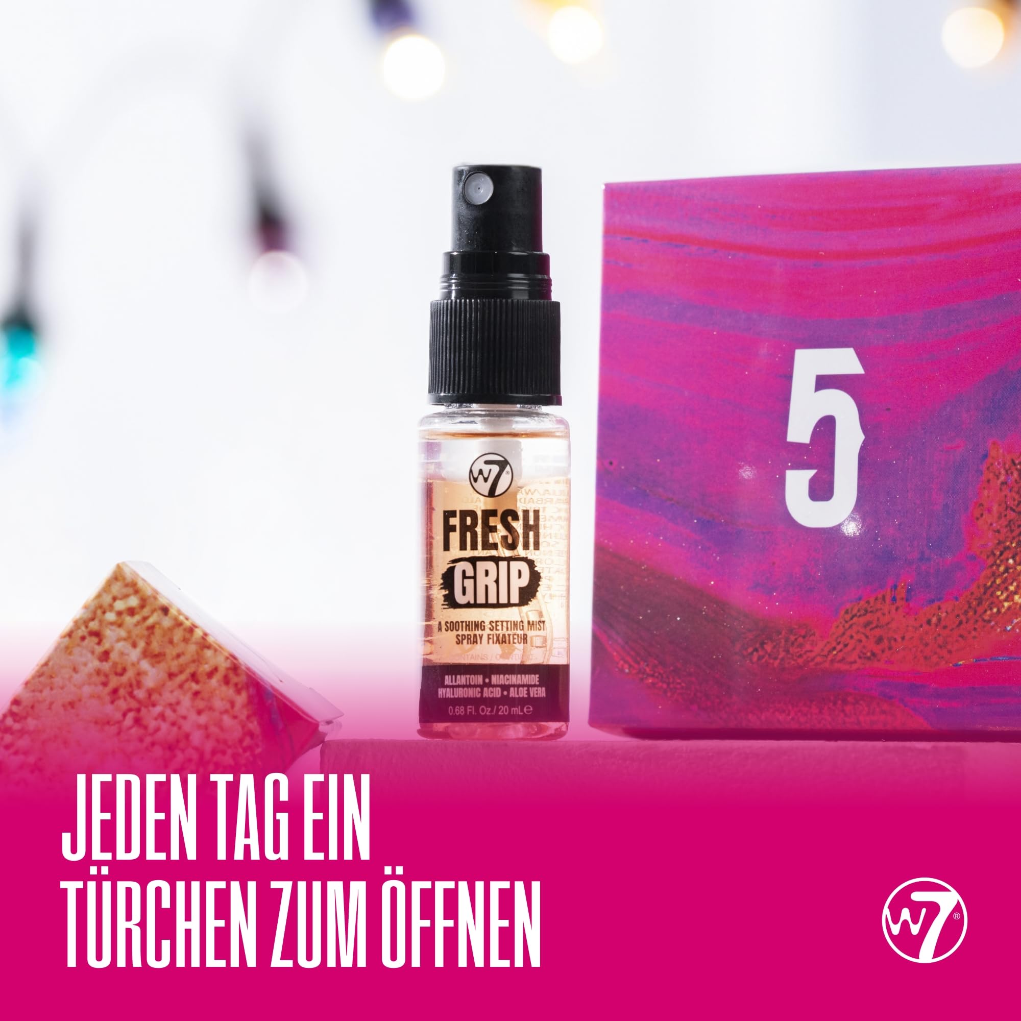 W7 Beauty Blast Adventskalender 2025 – 24 einzeln verpackte Make-up & Kosmetik-Überraschungen für Weihnachten – Tierversuchsfreie Geschenkideen
