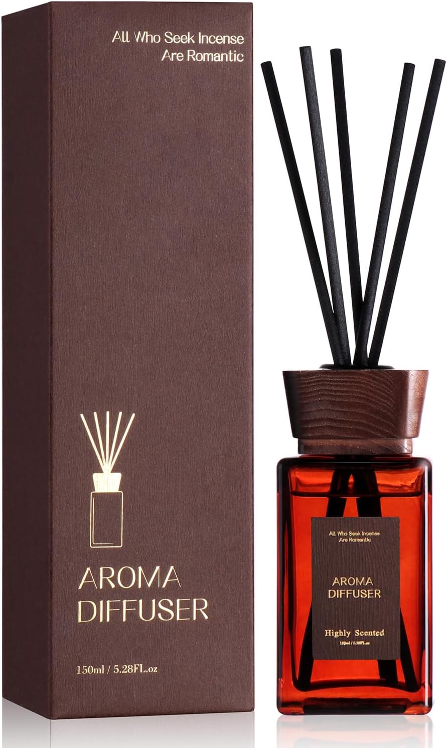 Diffusers Apartments Amazon.com: GAGINGOOLD Reed Diffuser Set, 5.2 oz Sandalwood Scent Reed ...