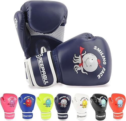 Miniatura 1 de Guantes de boxeo mejorados para niños y niñas de 3 a 8 años, guantes de boxeo para entrenamiento de niños, guantes de boxeo para niños, para saco de