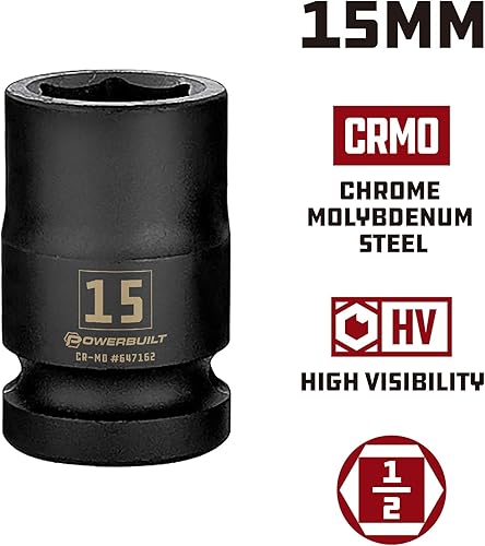 Vista 26 de 647161 1/2" Dr. 0.551 in Socket de impacto