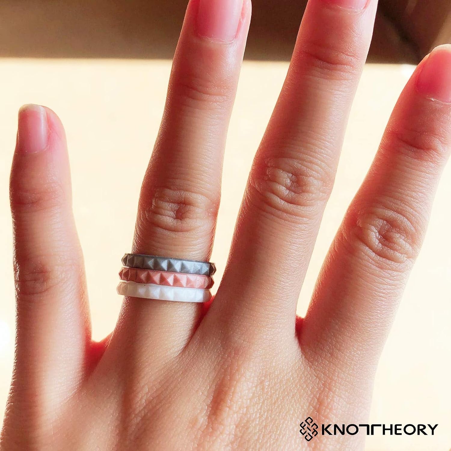 Stackable Silicone Rings for Women
