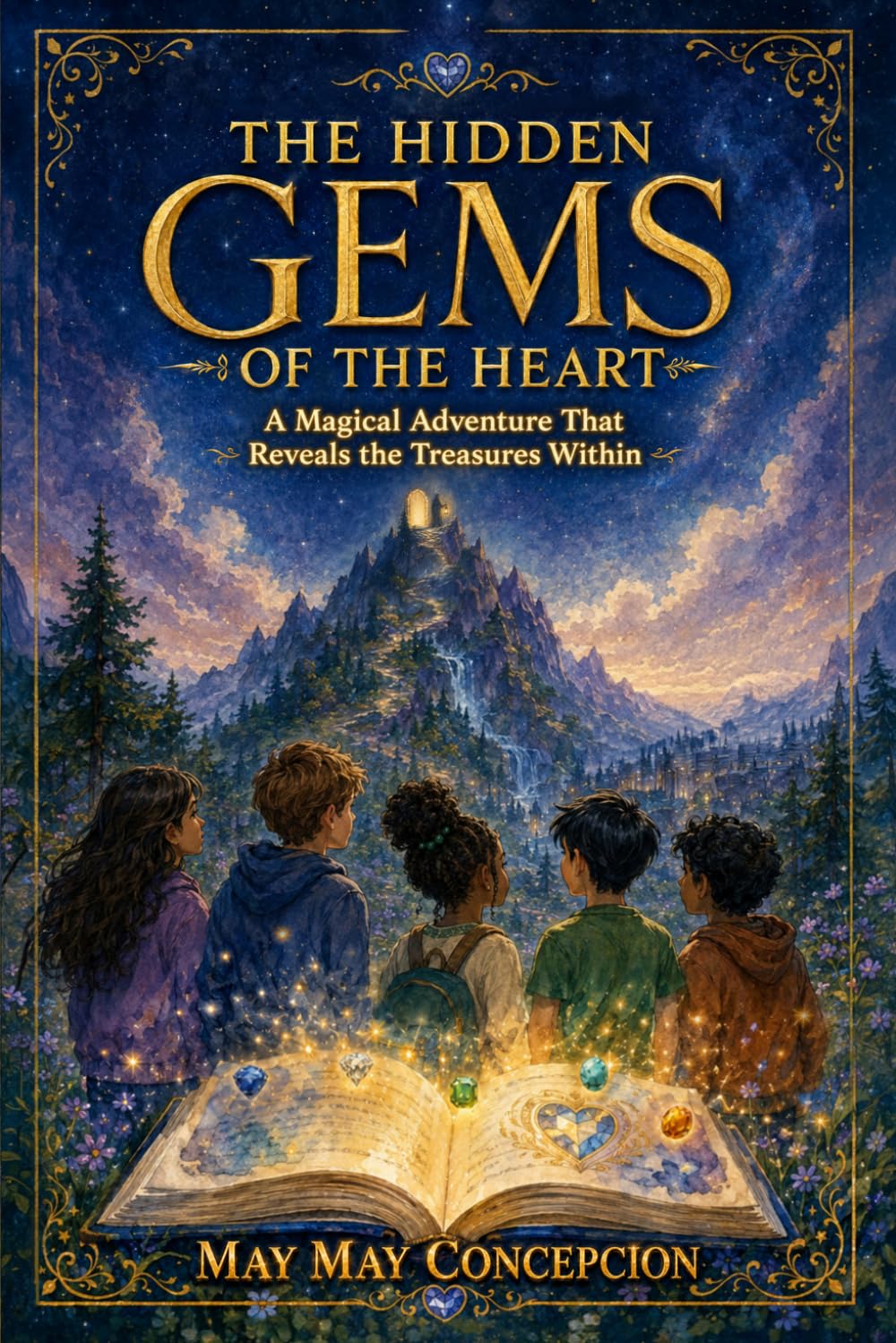 The Hidden Gems of the Heart: Fantasy Adventure Stories for Kids Ages 8–13 to Discover the Power of Virtue, Character, Kindness, Honesty, Respect, Generosity, and Patience: 1 (The Hidden Gems Series)