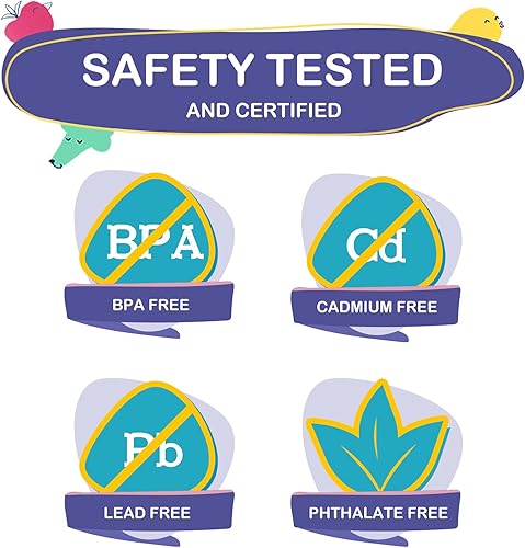 Miniatura 6 de HISEA Botas de lluvia para niños y niñas, sin costuras, impermeables, de goma, zapatos de lluvia para niños pequeños y grandes