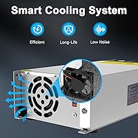 Vista 5 de IMAYCC Convertidor de CA a CC SMPS 110V a 12V, fuente de alimentación de 12V CC, transformador convertidor universal de 120V a 12V, corriente máxima