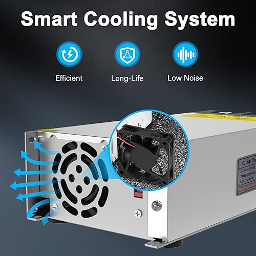 Miniatura 5 de IMAYCC Convertidor de CA a CC SMPS 110V a 12V, fuente de alimentación de 12V CC, transformador convertidor universal de 120V a 12V, corriente máxima