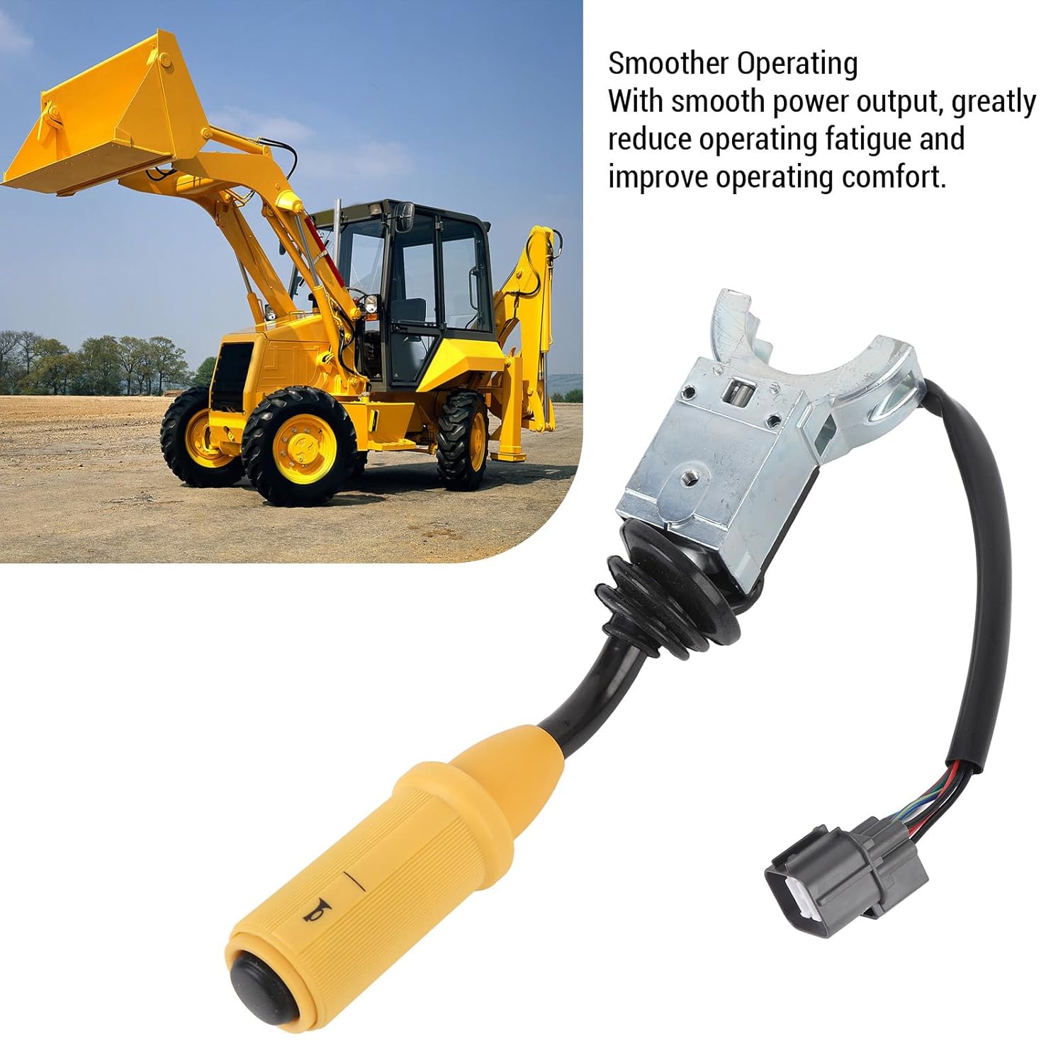 HEEPDD Construction Vehicle Parts Switch, Strength Material, Smooth Power Output for 2CX, 2CXL, 2CX AM LE, Replacement for Easy Operation Construction Vehicle Parts Switch, High Nan