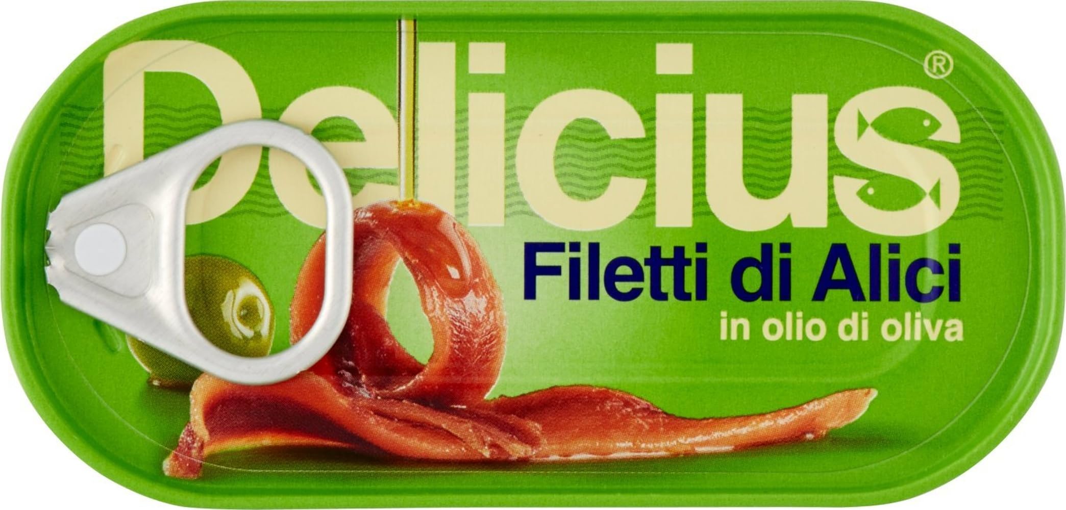 Delicius Filetti di Alici all' Olio di Oliva, 46g
