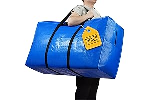 64 Gallon Storage Bins with Lids for Moving & Storing.