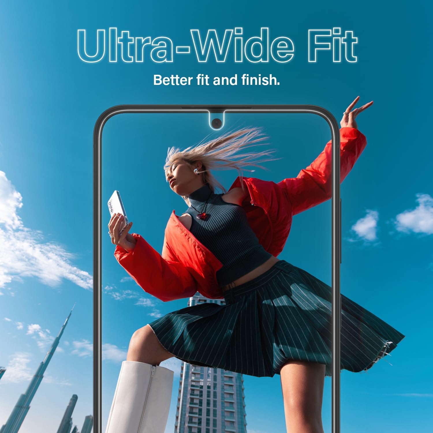 PanzerGlass™ Protezione Schermo Ultra-WideFit per Samsung Galaxy S24 Plus: Massima Protezione, Design Sostenibile, Innovazione Avanzata