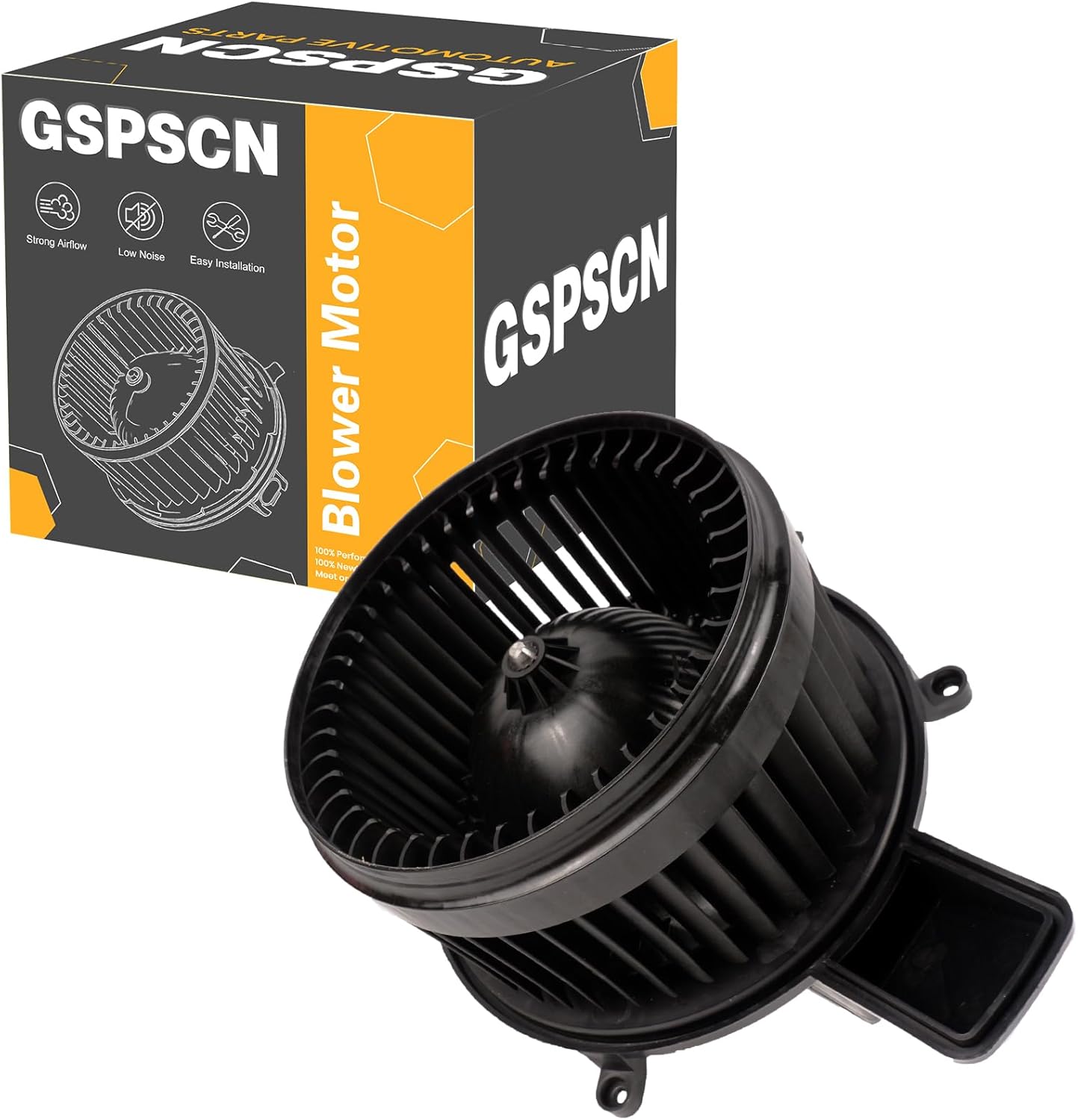 GSPSCN 700216 AC HVAC Heater Blower Motor with Fan for Dodge Durango 2011-2019，Grand Caravan 2008-2020丨Jeep Grand Cherokee 2011-2019丨Chrysler Town & Country 2008-2016 -68029719AB, 68089108AA