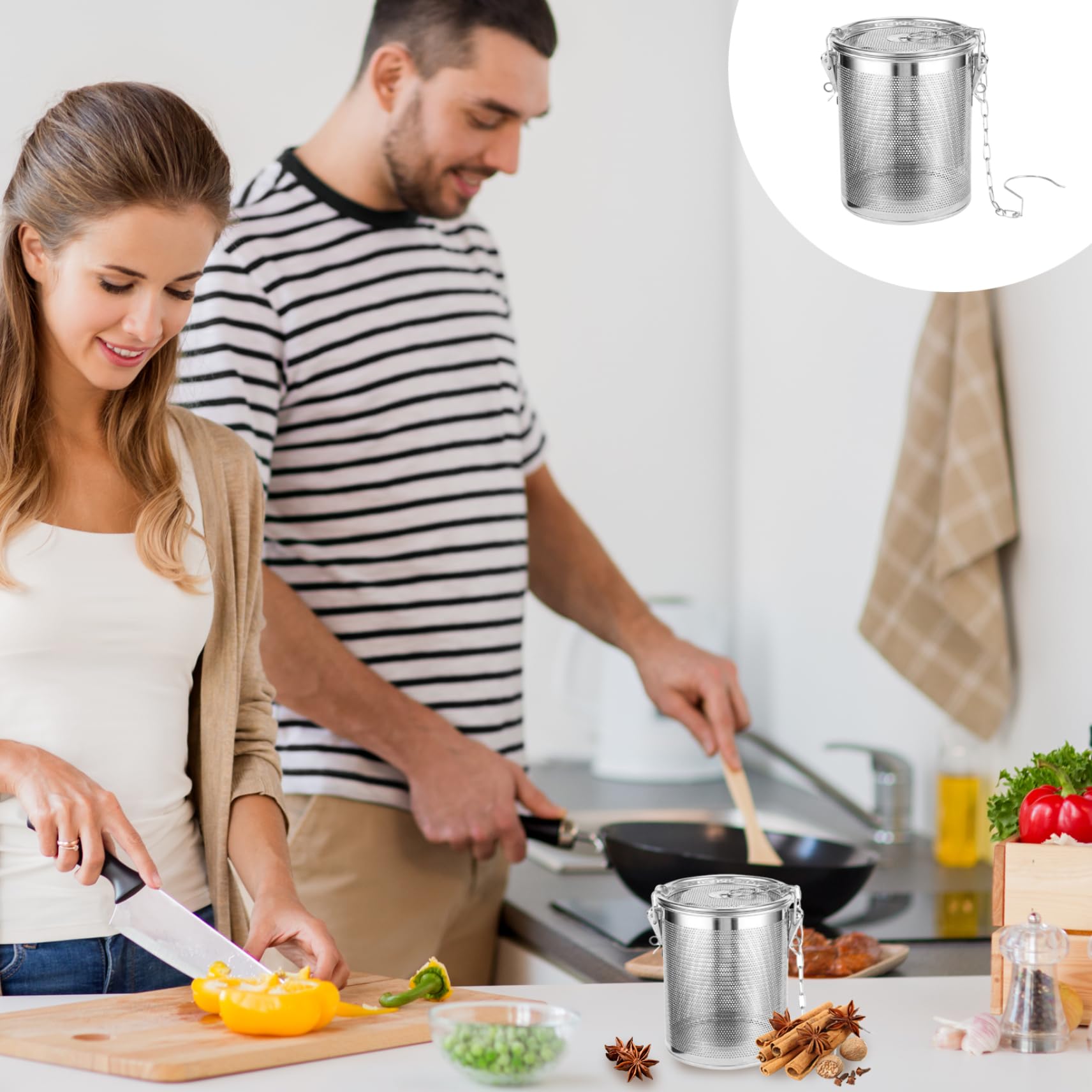 FSE SLTB003 Tea Strainer, 3-1/8