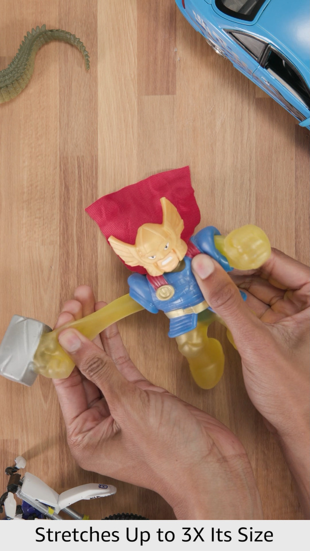 Amazon.com: Heroes of Goo Jit Zu Goo Shifters Marvel Edition