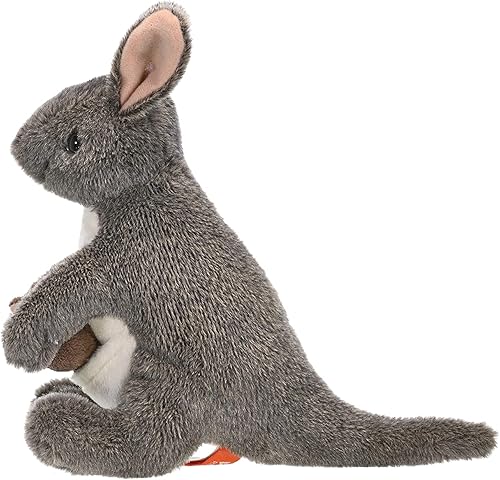 Miniatura 7 de Wild Republic Canguro con peluche Joey, animal de peluche, regalos para niños, peluches, de 8 pulgadas, 8 pulgadas, modelo: 10867