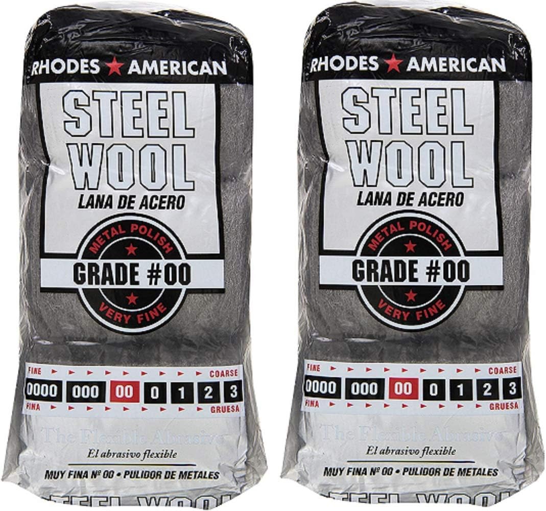 STEEL WOOL PADS #00 12PK