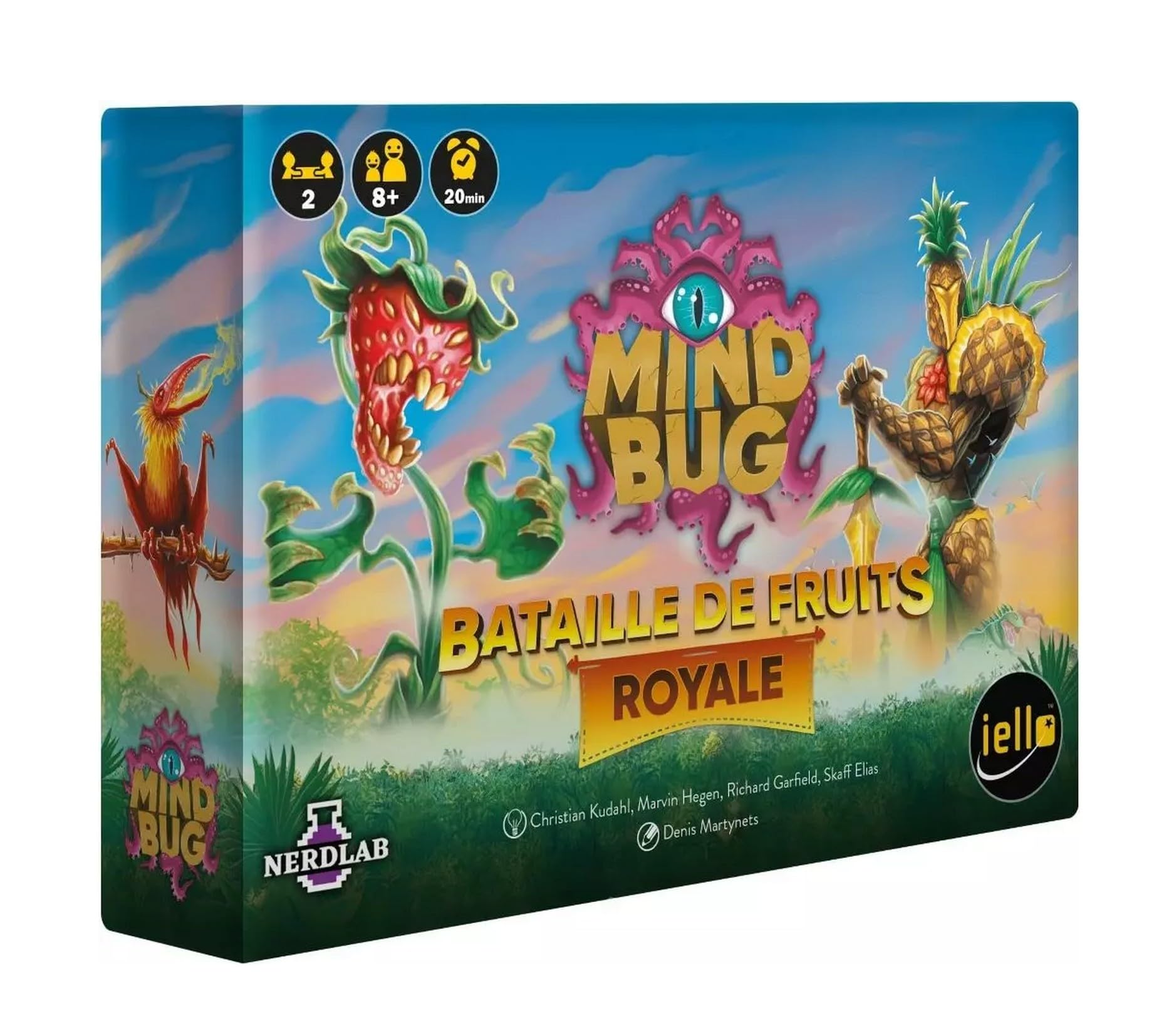 Lot Mind Bug Bataille De Fruits Galactique + Royale Version Française + 1 Decap Blumie (2 Fruits)