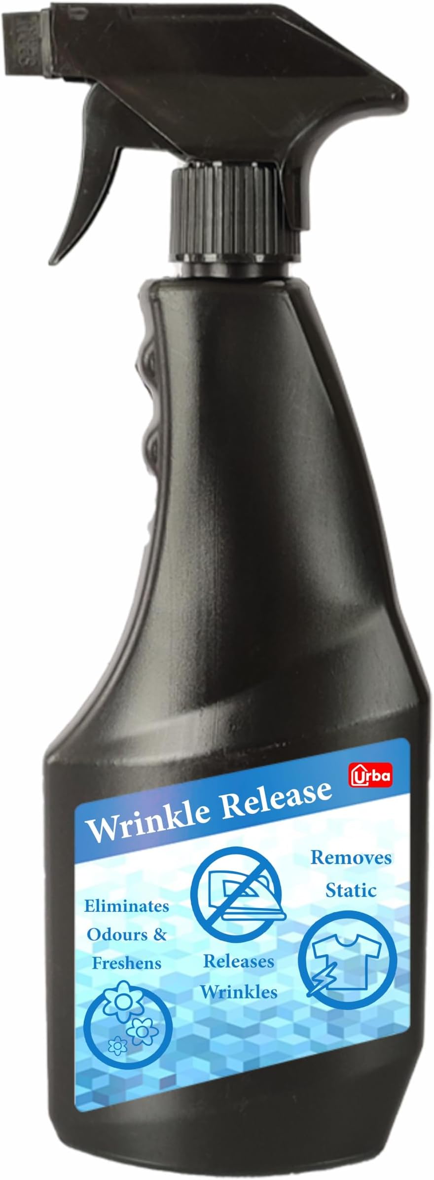 Wrinkle Release Spray| Odour Eliminator| Fabric Refresher and Ironing Aid| Wrinkle Release Clothing Spray - 500ml