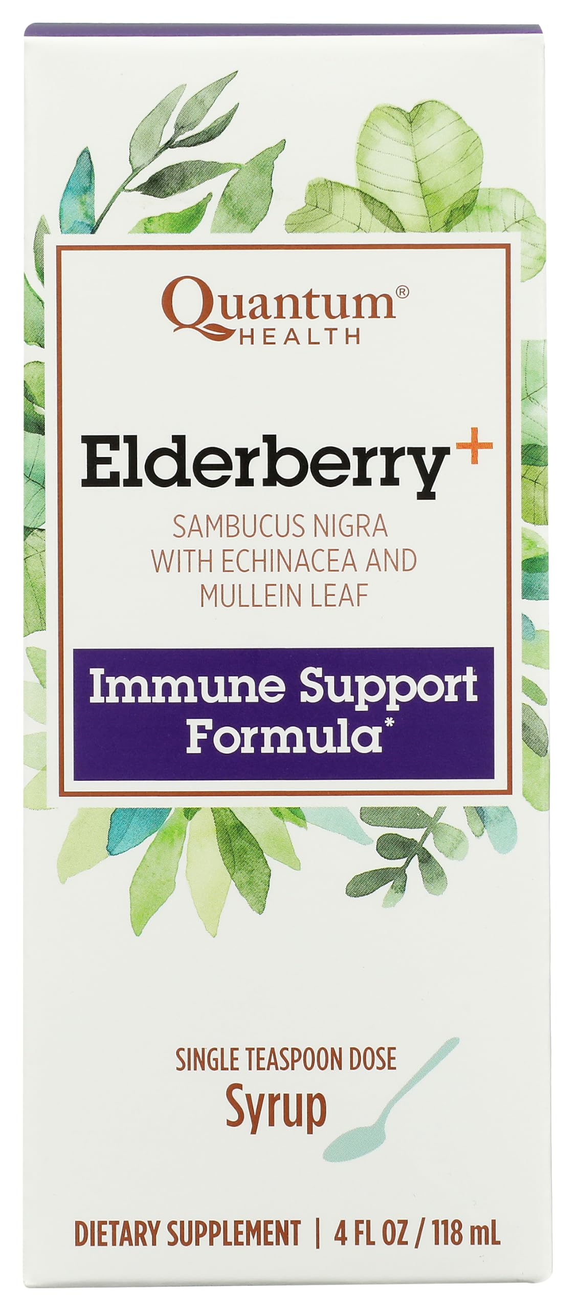 Quantum Elderberry-C Syrup, 4 oz