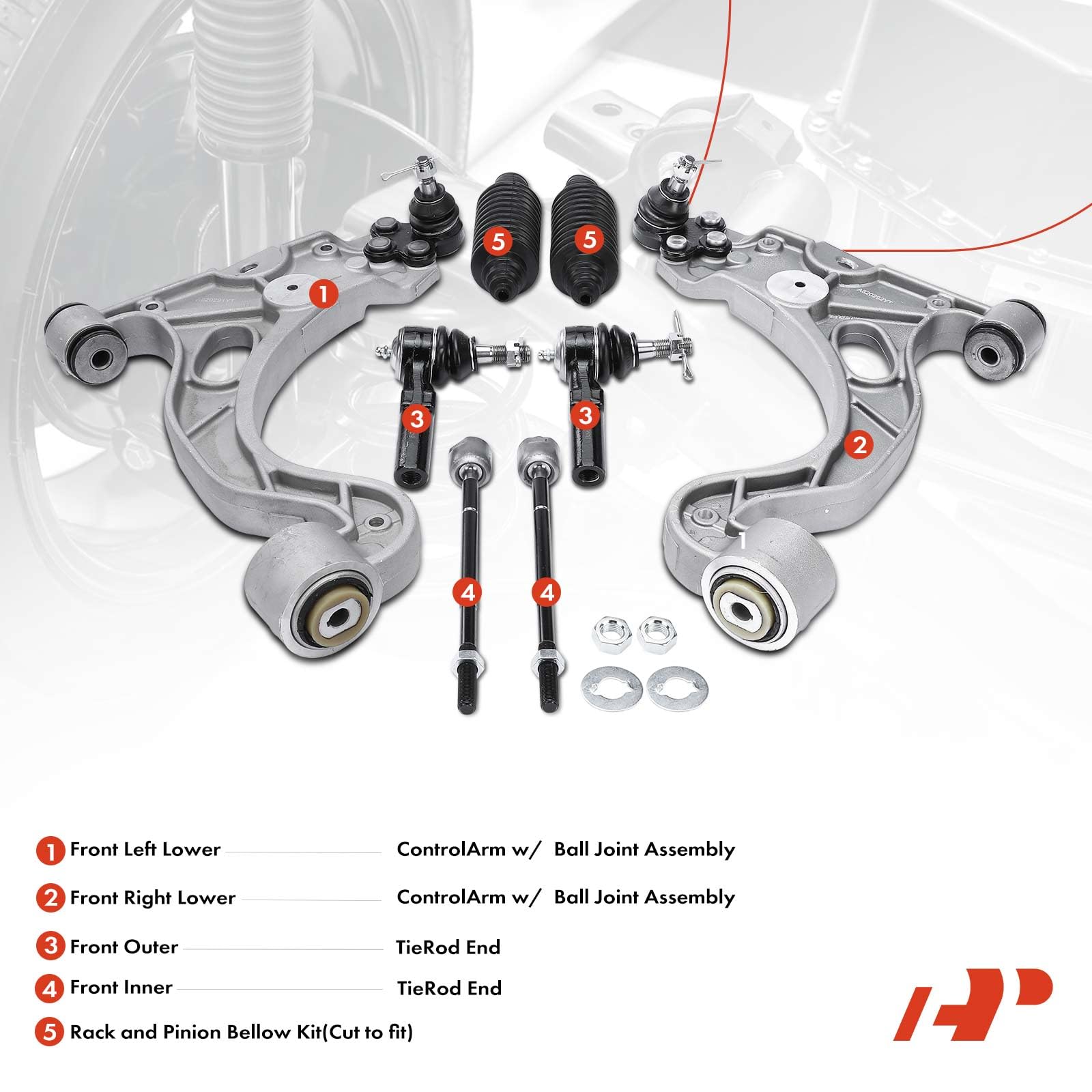 Brazo De Control Inferior Delantero Para Buick Park Avenue
