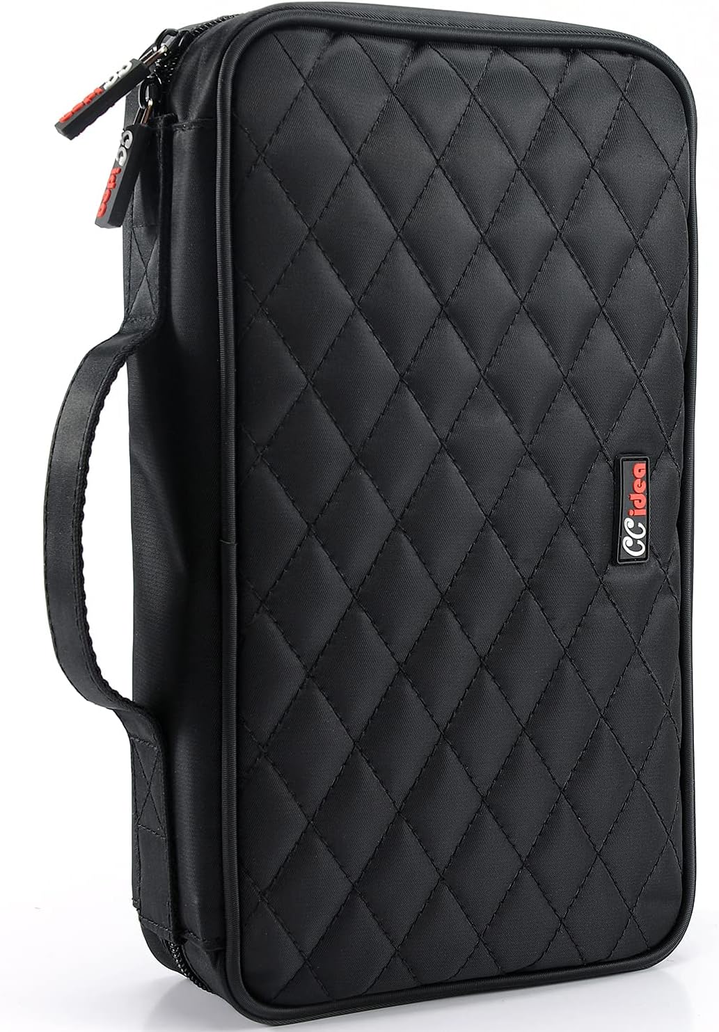 CCidea 96 Capacity CD/DVD Case Holder Portable Wallet Disc Storage Binder for Car, Home, Travel (96-Black) Specials