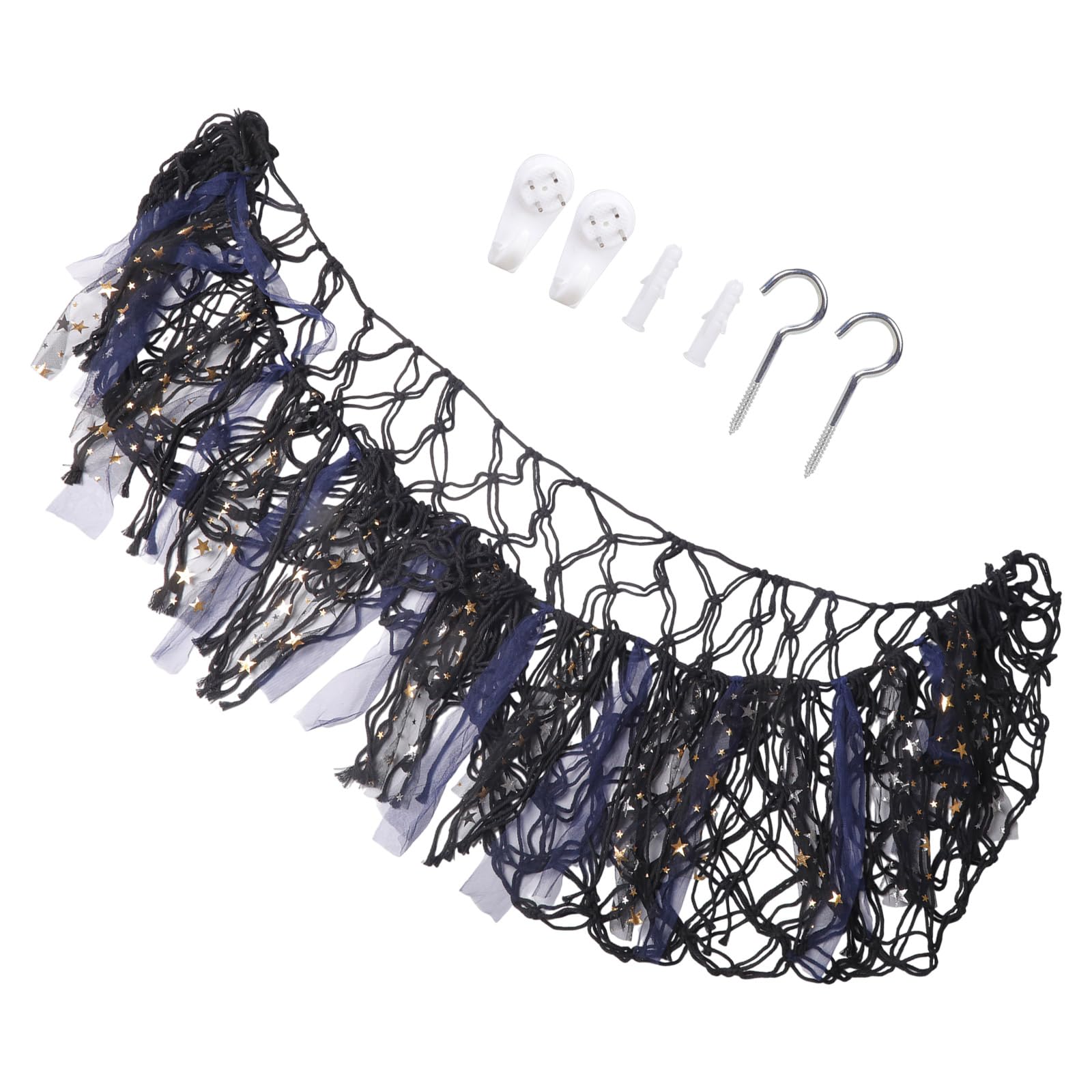 MICFENY Extra Large Stuffed Animals Storage Net Hammock for Plushies Handmade Hanging Toy Organizers for Nursery or Room