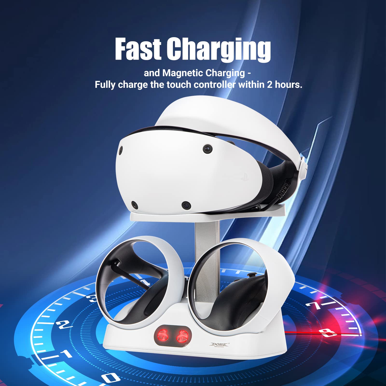 ❤️新品❤️コントローラー充電ステーション、PS5 VR2用4 Type C磁気 Amazon.co.jp: PSVR2コントローラー充電ステーション、VR2充電