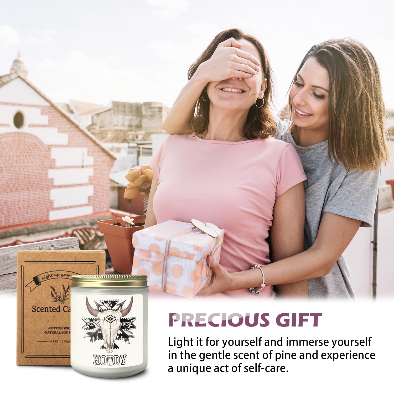 candle✣candle Amazon.com: CIOJUNE Boho Aztec Bull Skull Lavender Candle