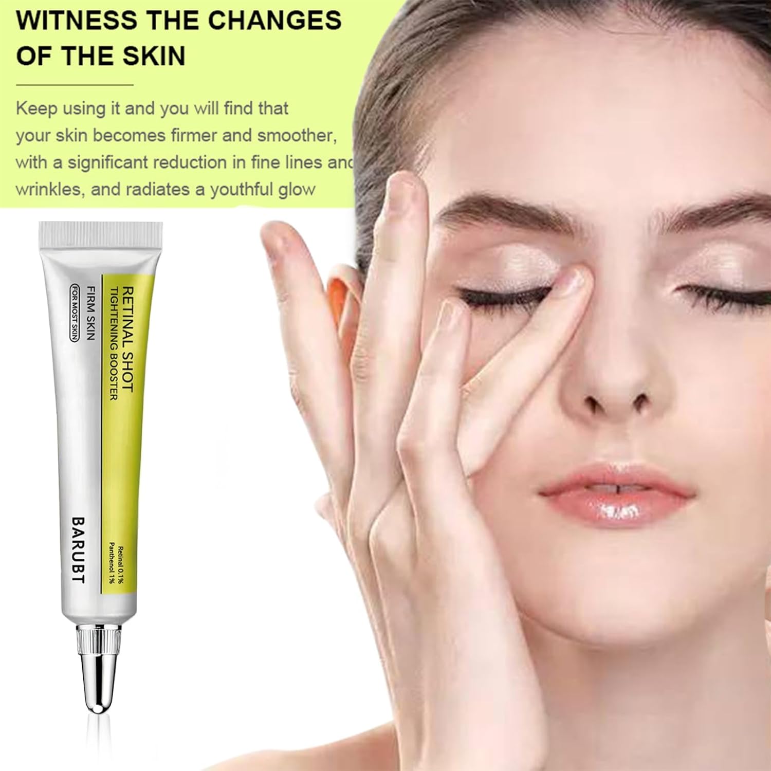 Retinal Shot Tightening Booster Serum for Face - Hydrating Essence with Retinal 0.1% & Panthenol 1% to Minimize Pores & Reduce The Appearance of Wrinkles, Firming Facial, 15ml/0.5fl.oz. - Image 5