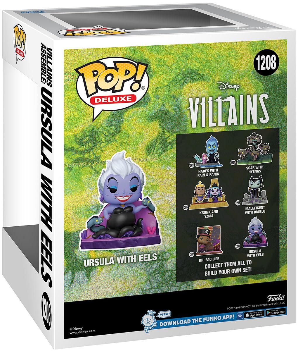 Funko Pop! Deluxe: Disney - Villains Assemble: Ursula with Eels