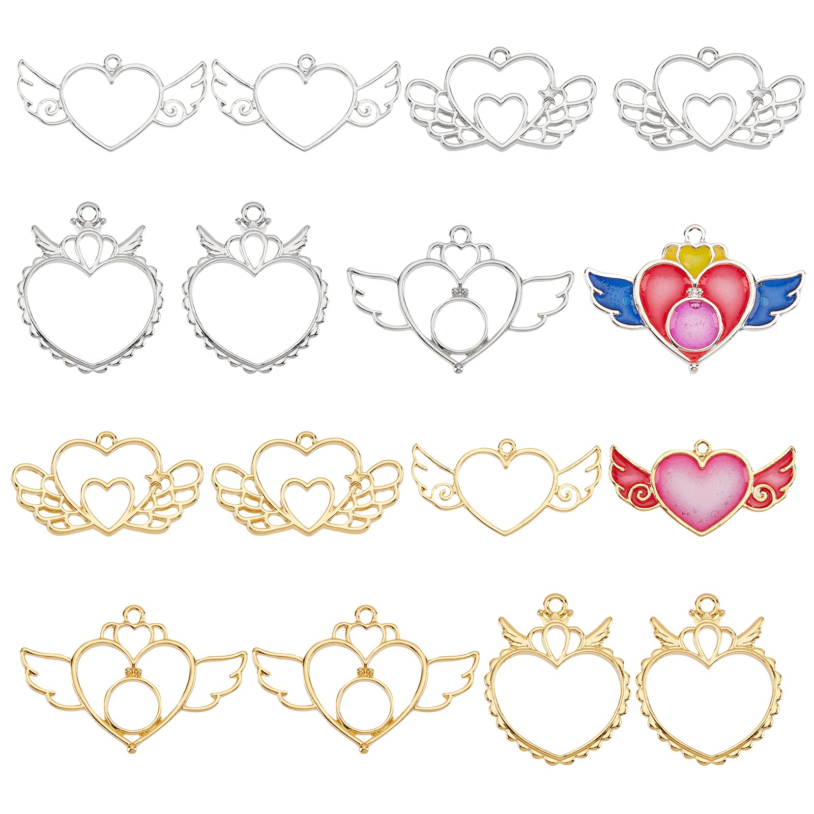 手作りアクセサリーが輝く！OLYCRAFTレジン枠でDIYアートを楽しもう