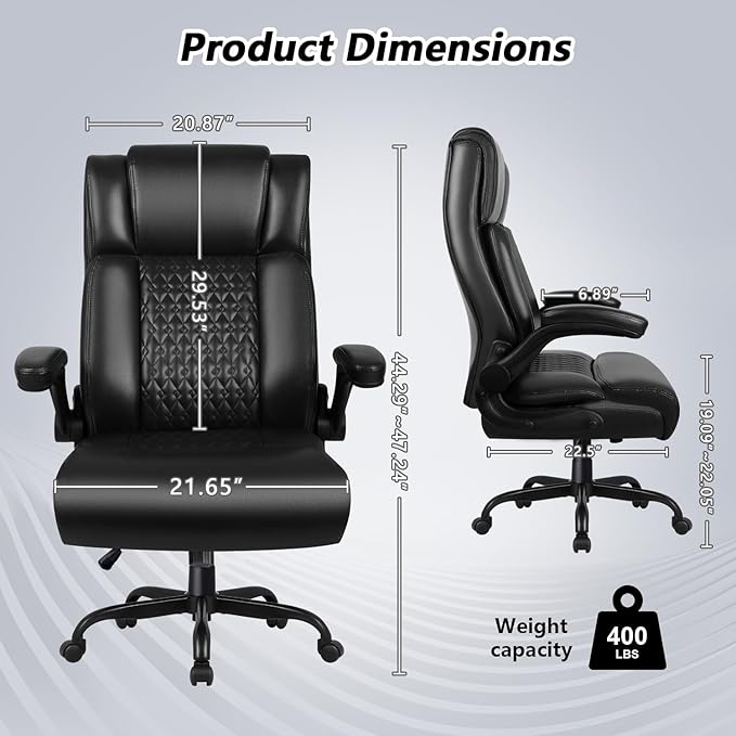 Silla De Oficina Ergonómica Con Apoyabrazos Abatibles Y Sopo miniatura 3