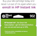 HP 902 | 3 cartouches d'encre | Cyan, Magenta, Jaune | Compatible avec les séries HP OfficeJet 6900, HP OfficeJet Pro 6900 | T6L86AN, T6L90AN, T6L94AN