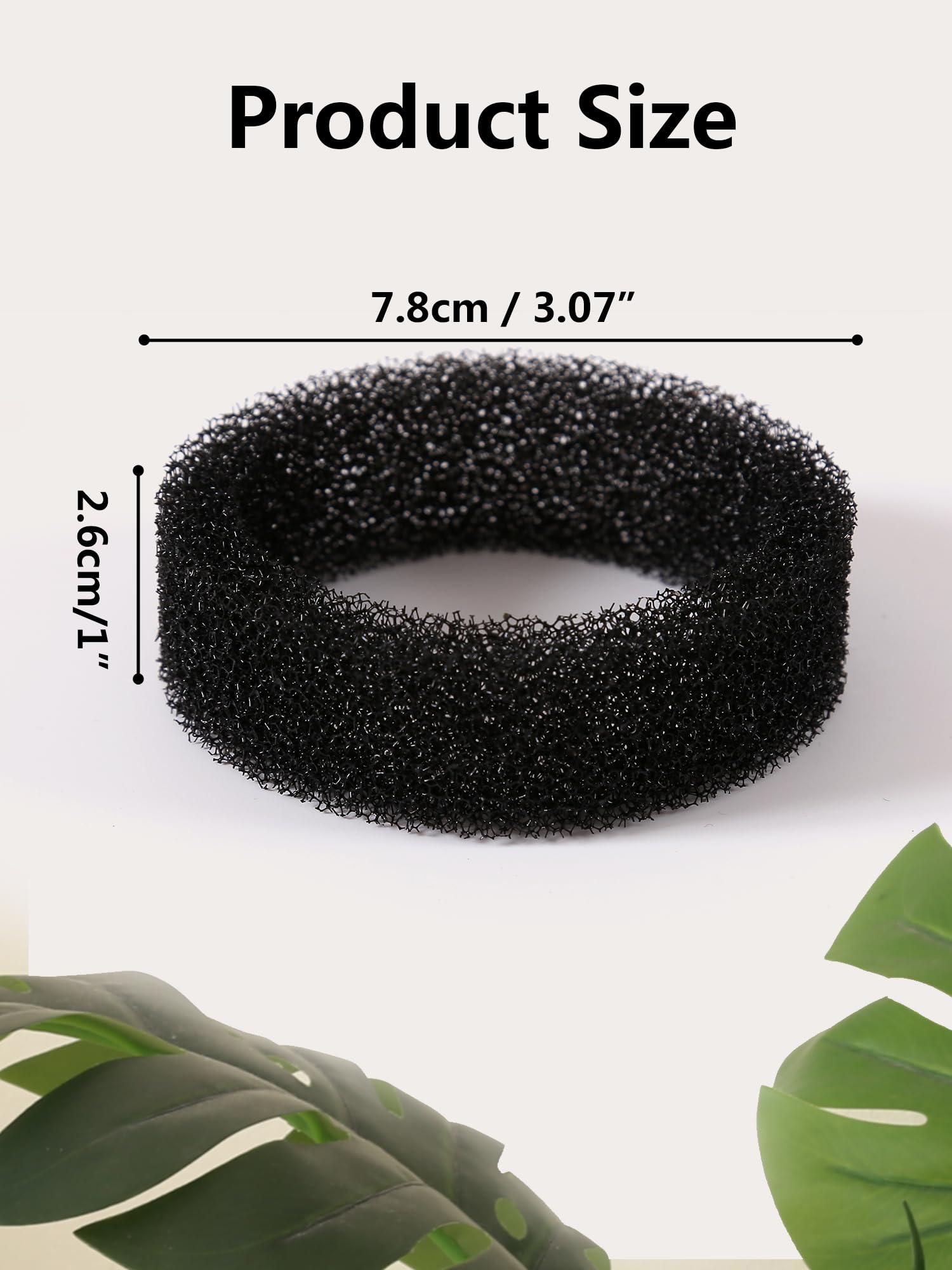 PewinGo Filtri per Fontana D'acqua per Gatti,Spugne Filtri Fontanella per Gatti,Filtro di Ricambio per Fontana D'acqua per Gatti da 2 l/3,2 l, 6 Spugne in Schiuma