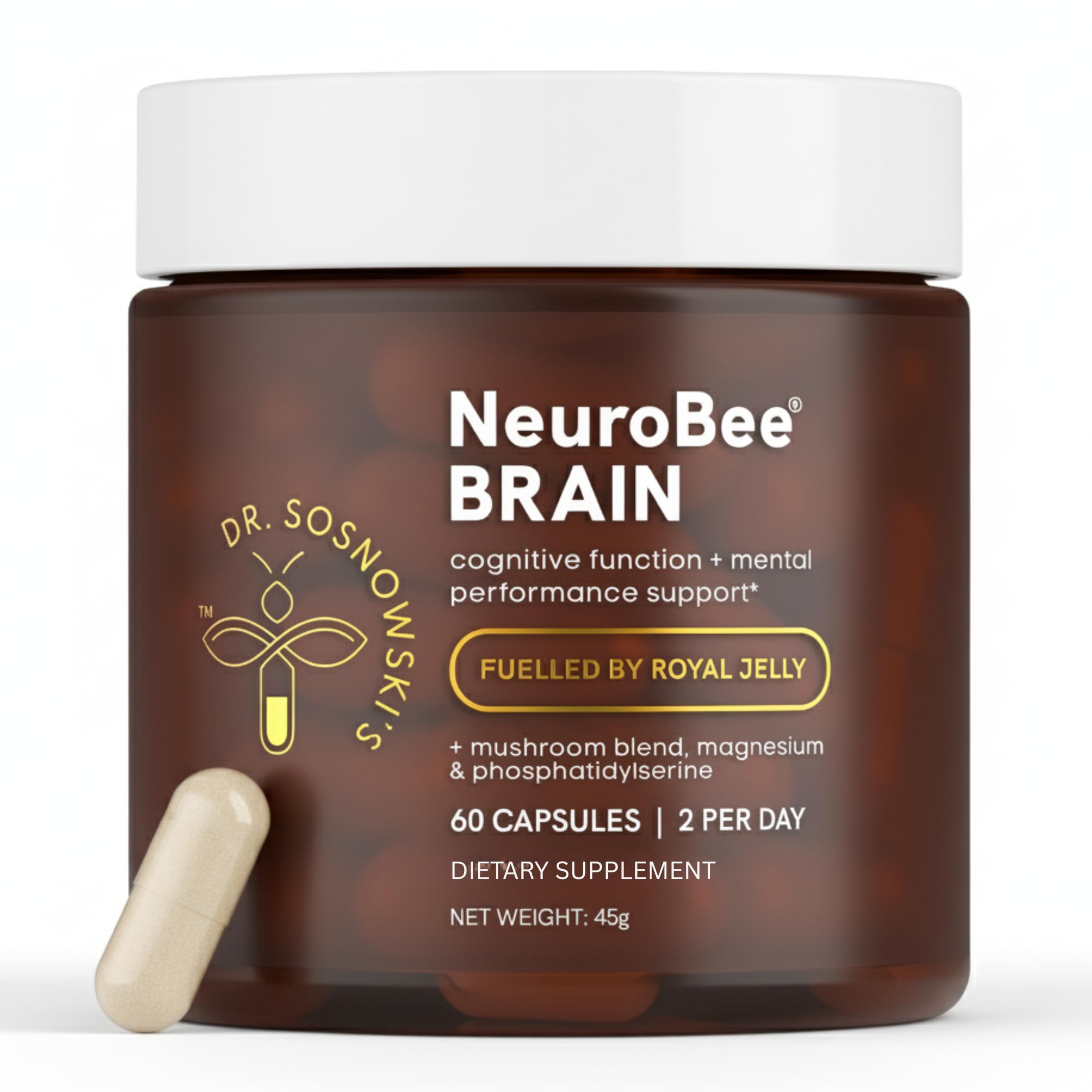 Amazon.com: Dr Sosnowski's NeuroBee Brain Supplements with Royal