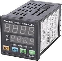 Vista 3 de Controlador de temperatura PID de automatización industrial, control de metro indicador, Jaybva de alto voltaje de 100V a 240V, termostato PID