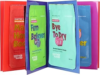 MotherNaked How to Get Glass Skin Six Days Face Sheets Mask Bundle 6-Pieces