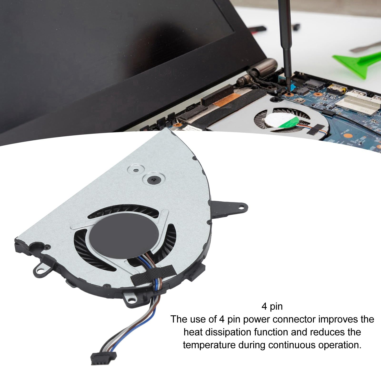 Lüfter Für HP Pavilion 15-CD/CC Notebook – Ersatzlüfter, 4-Pin