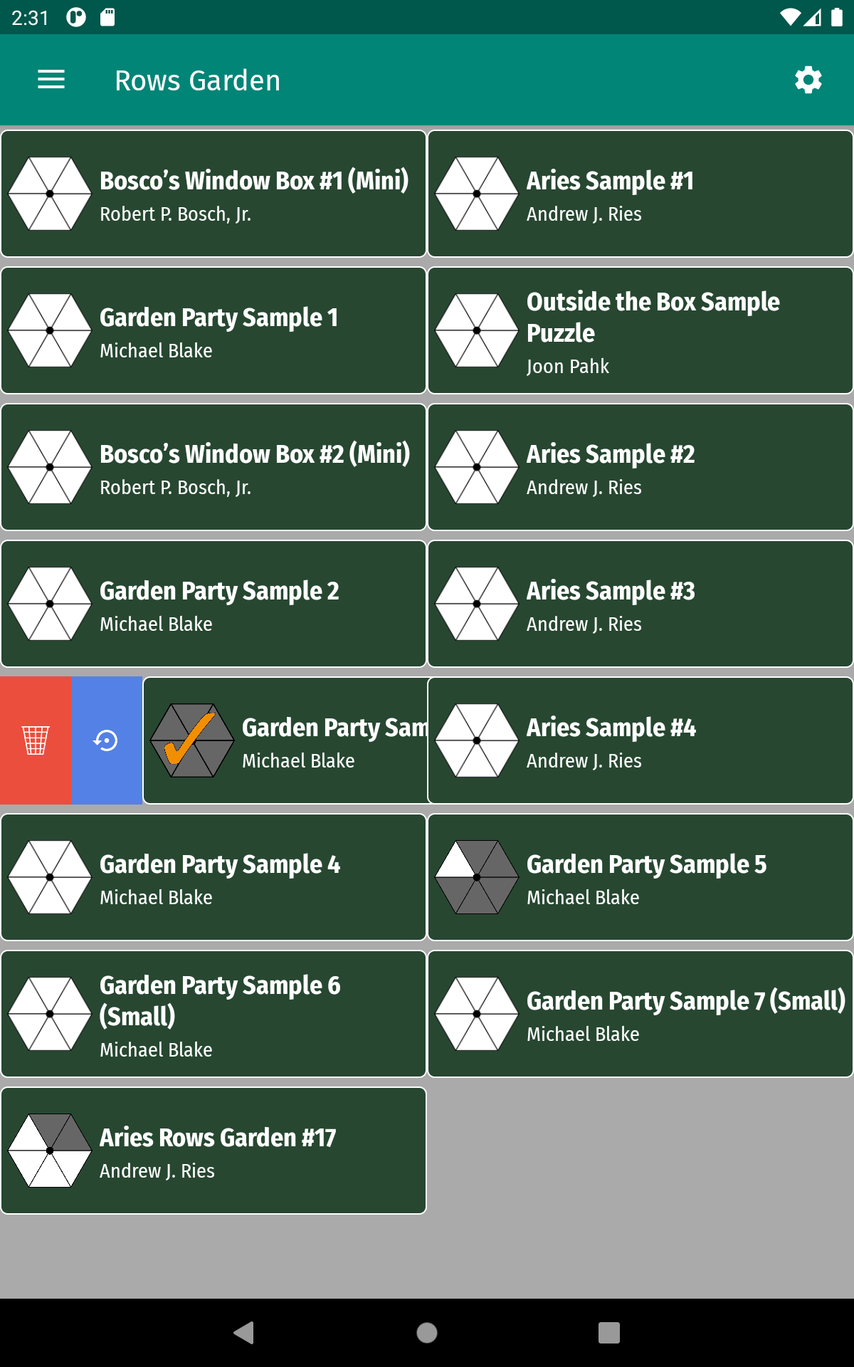 Rows Garden - App on Amazon Appstore