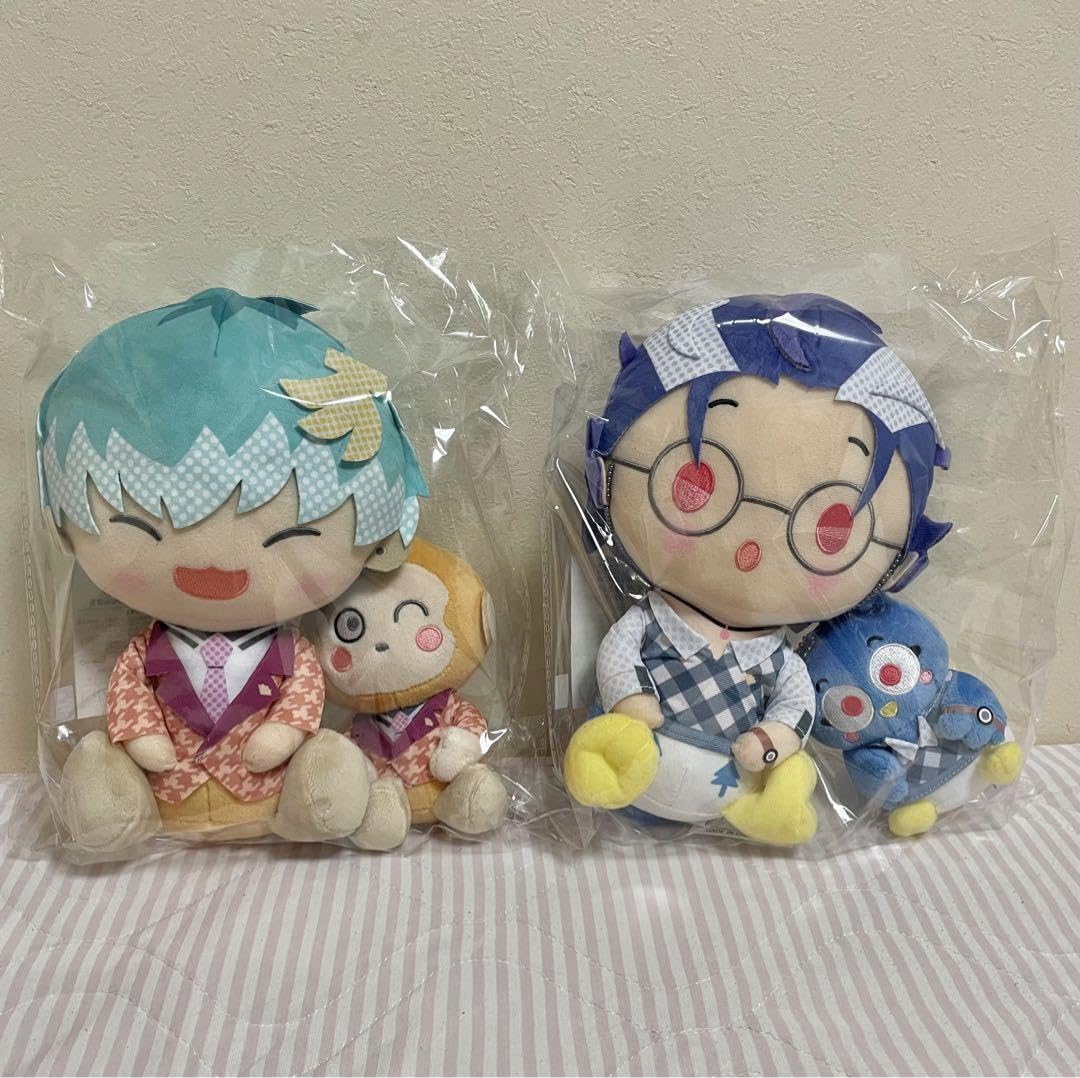 ヒプマイ サンリオコラボ ぬいぐるみセット どついたれ本舗 白膠木簓 躑躅森盧笙 ヒプマイ サンリオコラボ ぬいぐるみセット どついたれ本舗 白膠木簓